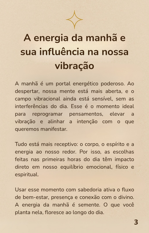 A energia da manhã e sua influência na nossa vibração A energia da manhã e sua influencia na nossa vibração